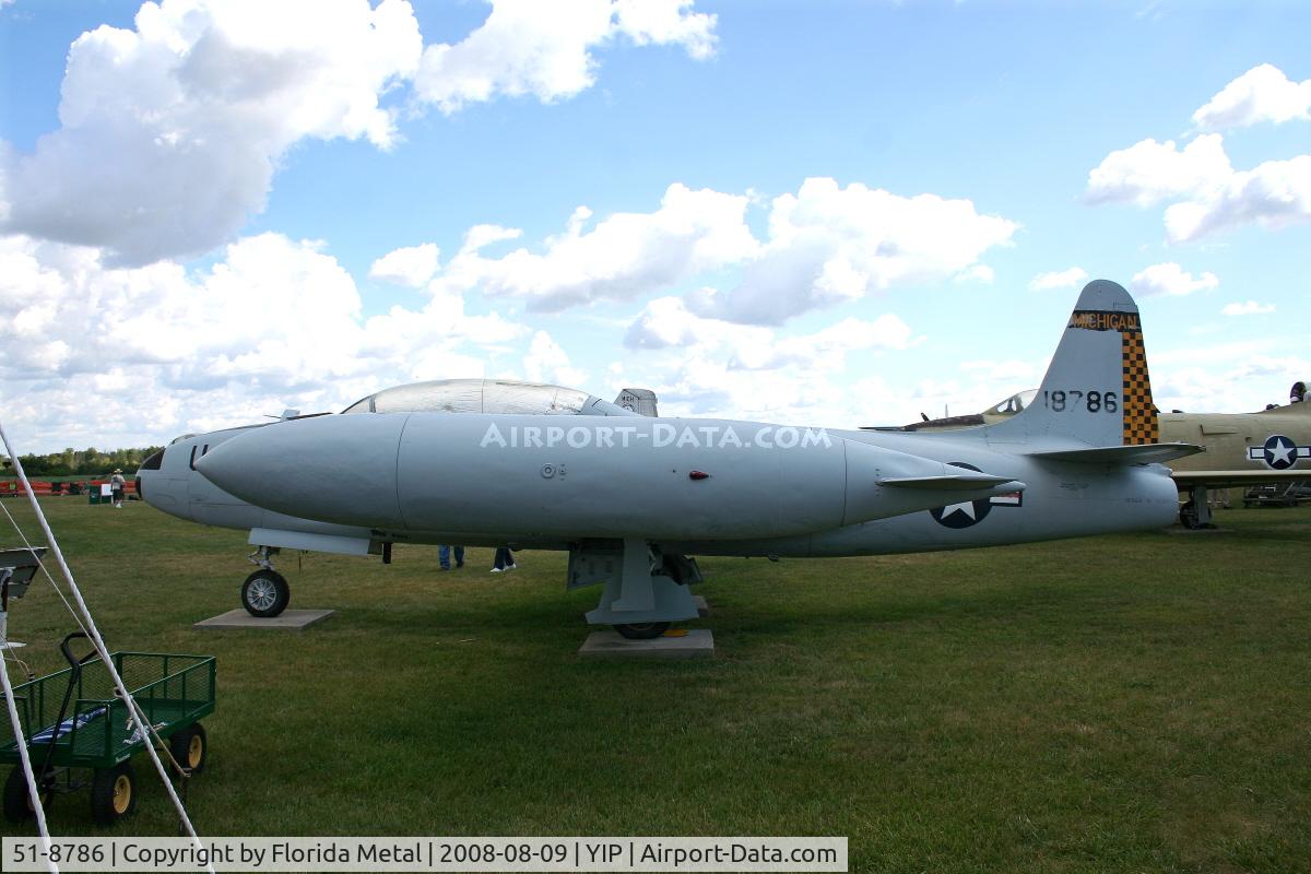 51-8786, 1951 Lockheed T-33A Shooting Star C/N 580-6570, T-33A