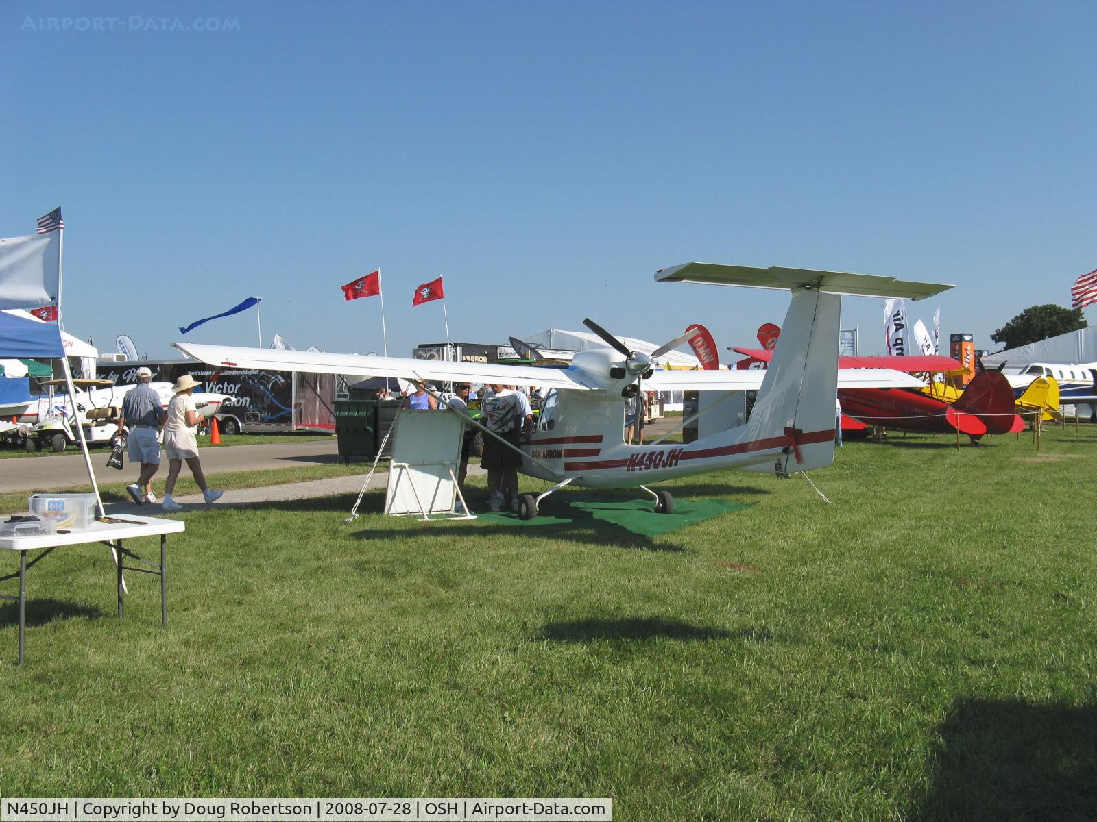 N450JH, 1998 Iniziative Industriali Italiane Sky Arrow 1450L C/N K119, 1998 Hansen SKY ARROW 1450L, Rotax 914 115 Hp turbocharged