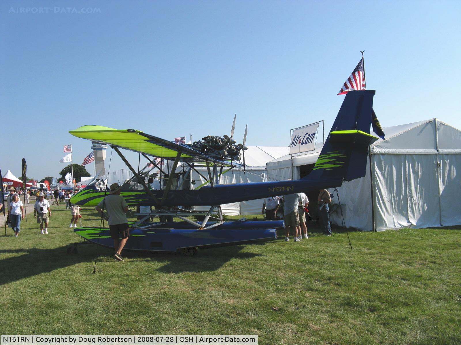 N161RN, 1997 Lockwood Air Cam C/N AC061, 2005 Nageotte/Nageotte AIR CAM amphibian, two Rotax 912S pushers, 100 Hp each