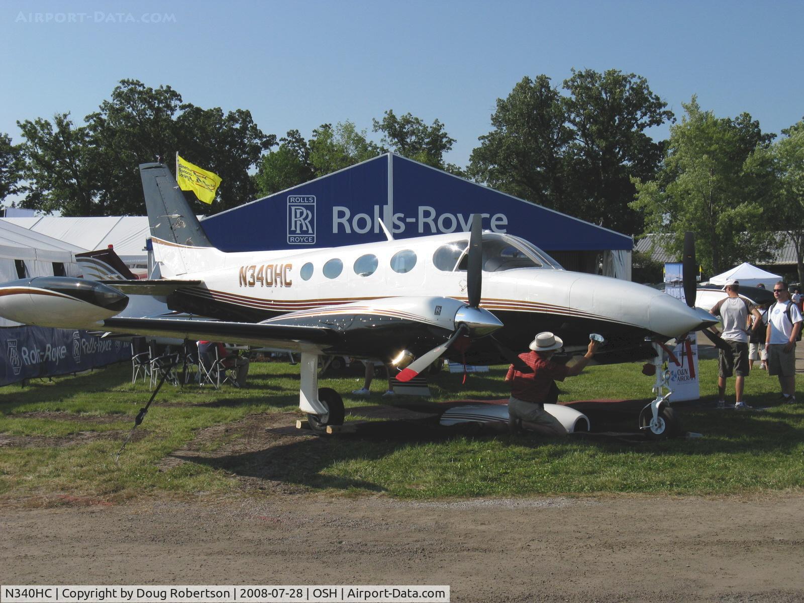 N340HC, 1979 Cessna 340A C/N 340A0638, Cessna 340A, two Continental TSIO-520-N 310 Hp each, pressurized