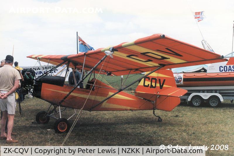 ZK-CQV, Sunrise Ultralight Clipper SS C/N MAANZ/458, Coupe/Courtney Syndicate, Kaikohe - 1998
