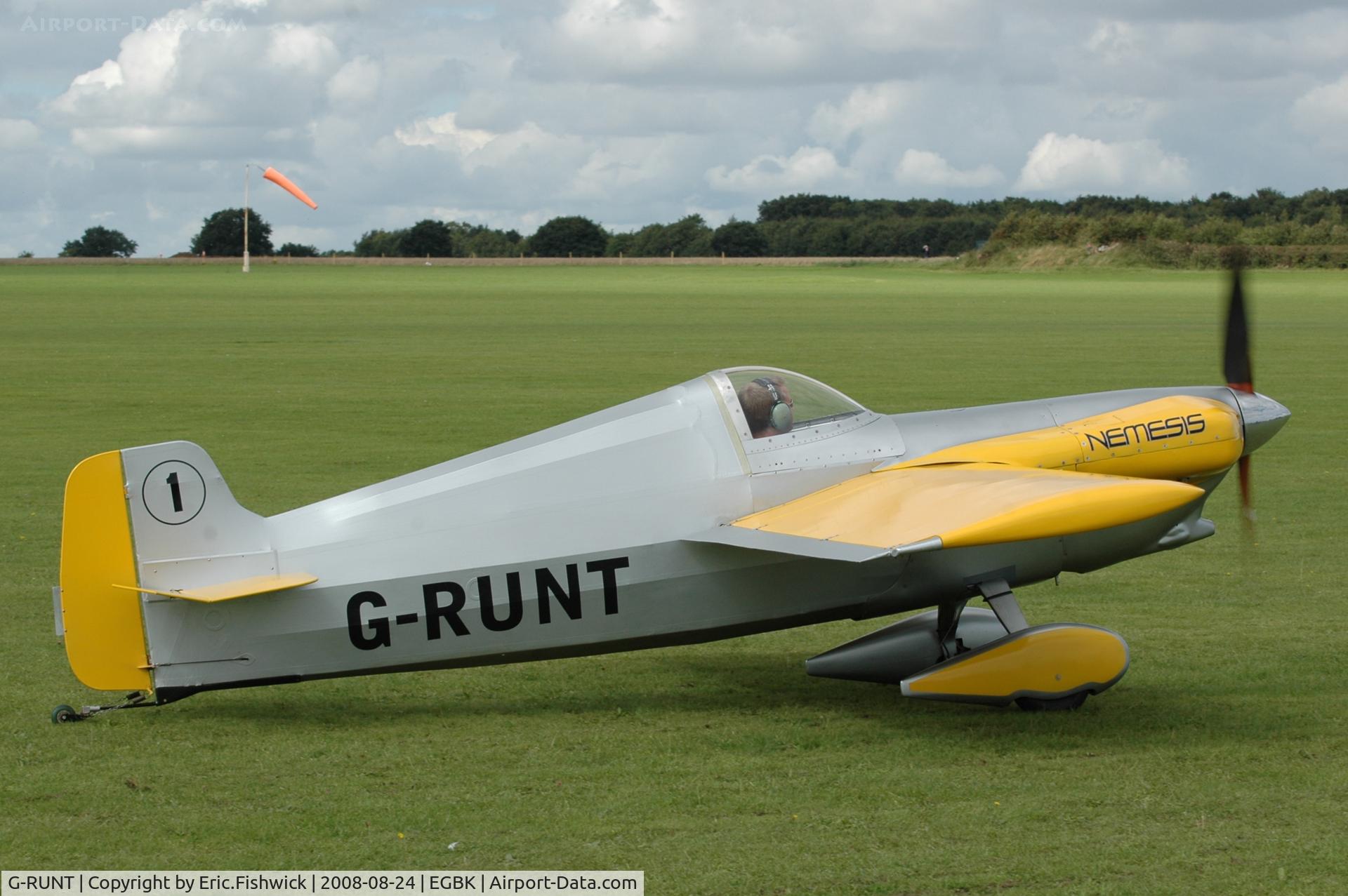 G-RUNT, 1984 Cassutt IIIM Racer C/N 161149, 2. G-RUNT at the Sywell Airshow 24 Aug 2008