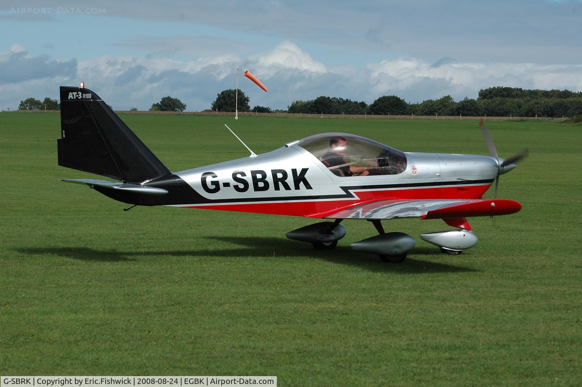 G-SBRK, 2007 Aero AT-3 R100 C/N AT3-021, 2. G-SBRK at the Sywell Airshow 24 Aug 2008