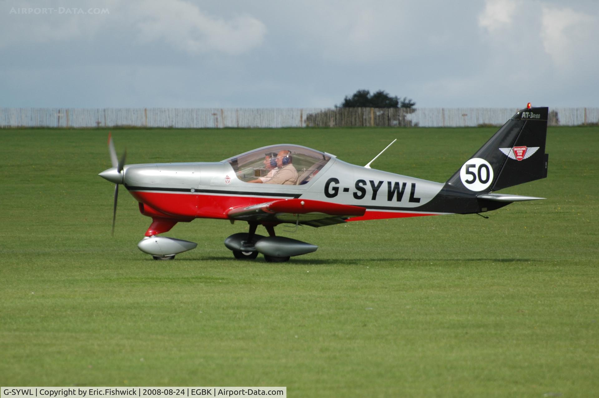 G-SYWL, 2005 Aero AT-3 R100 C/N AT3-011, 1. G-SYWL at the Sywell Airshow 24 Aug 2008