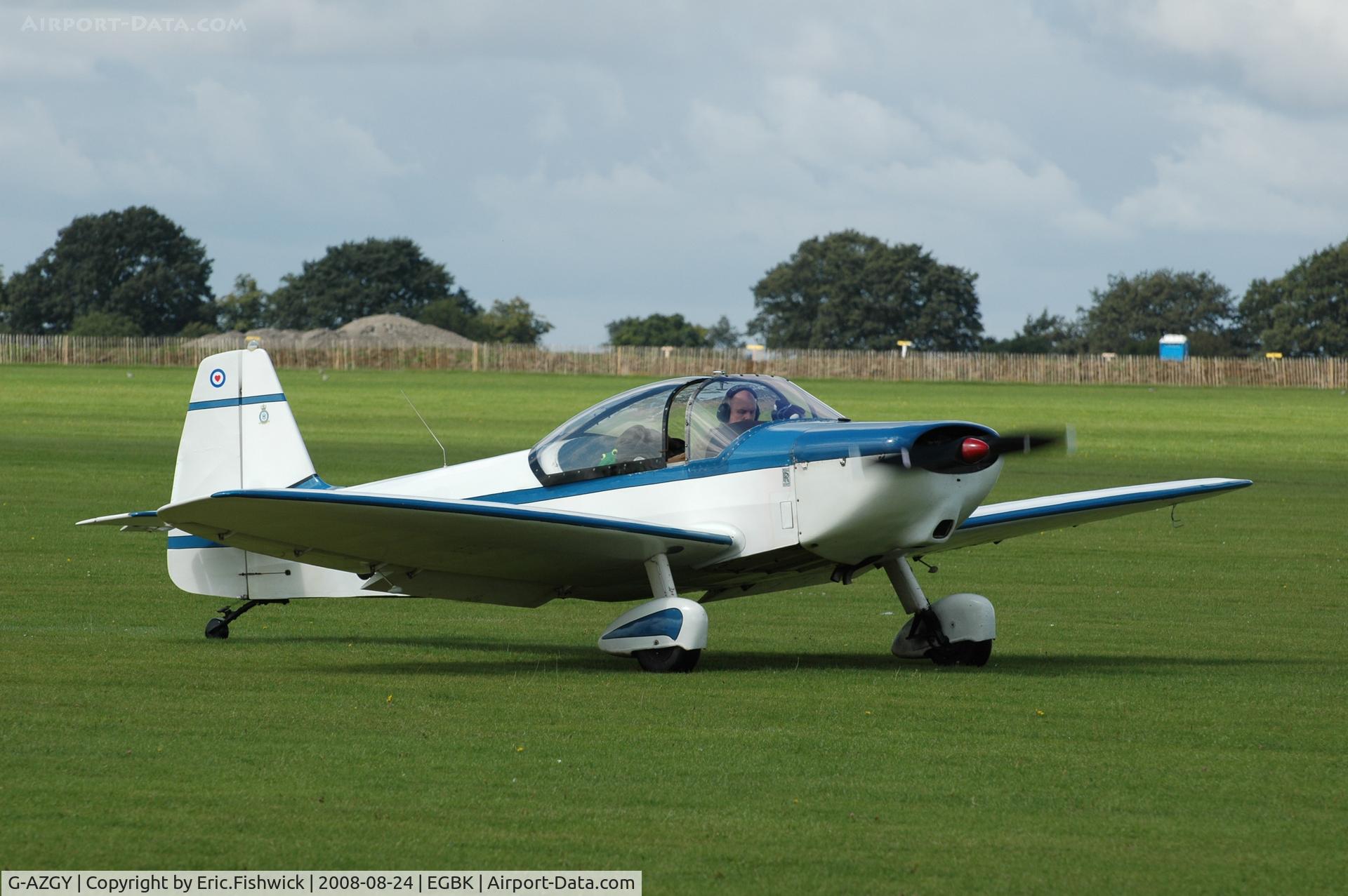 G-AZGY, 1968 Piel CP-301B Emeraude C/N 122, 3. AZGY at the Sywell Airshow 24 Aug 2008