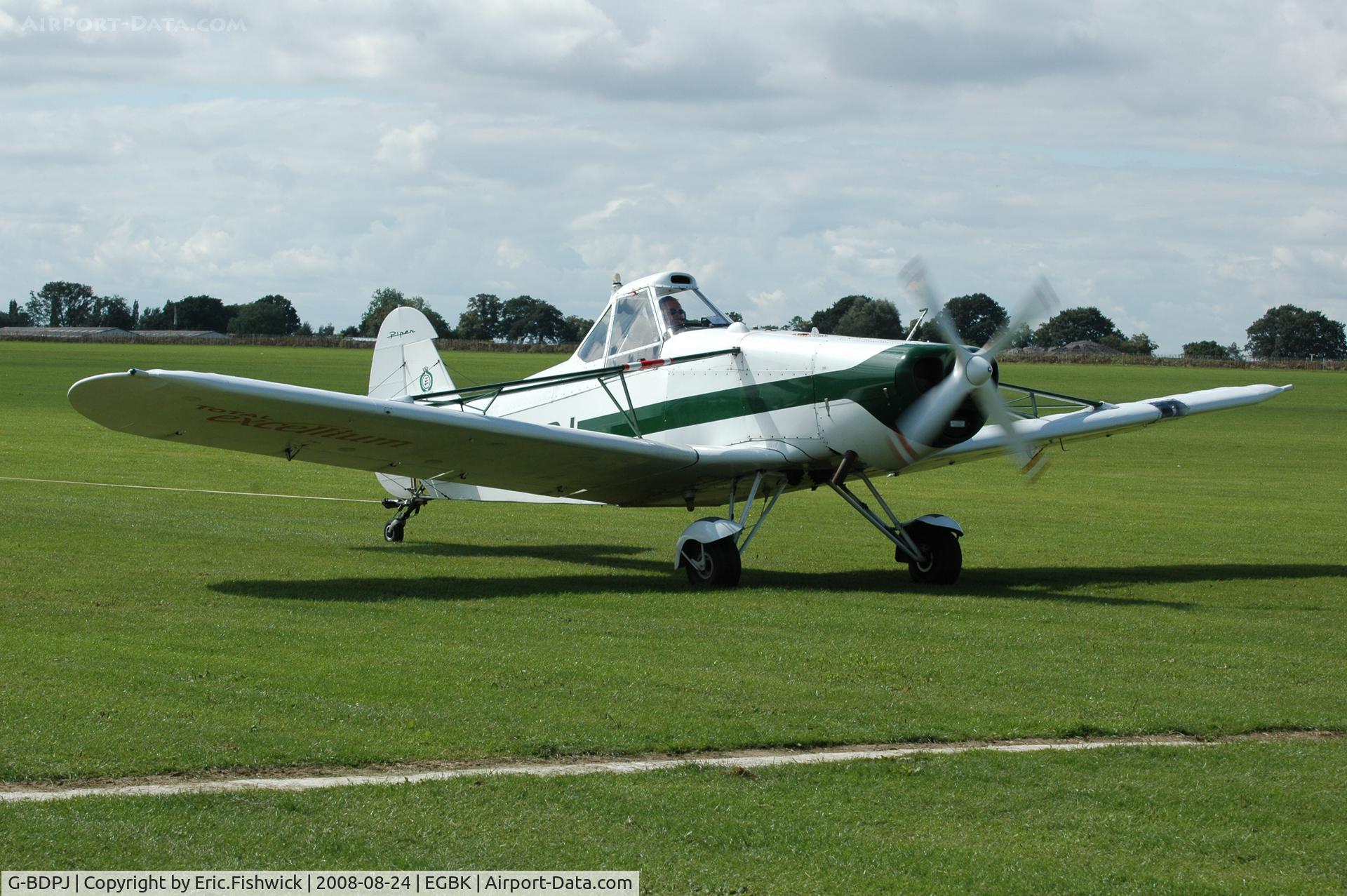 G-BDPJ, 1965 Piper PA-25-235 Pawnee C/N 25-3665, 3. G-BDPJ at the Sywell Airshow 24 Aug 2008