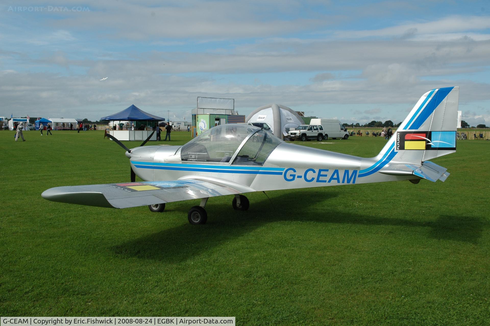 G-CEAM, 2006 Cosmik EV-97 TeamEurostar UK C/N 2729, 1. G-CEAM at the Sywell Airshow 24 Aug 2008