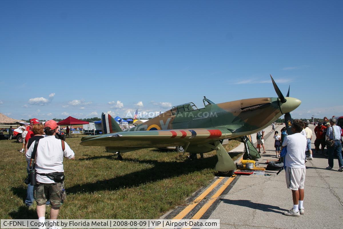 C-FDNL, 1942 Hawker (CCF) Hurricane Mk12 C/N 60372, Hawker Hurricane