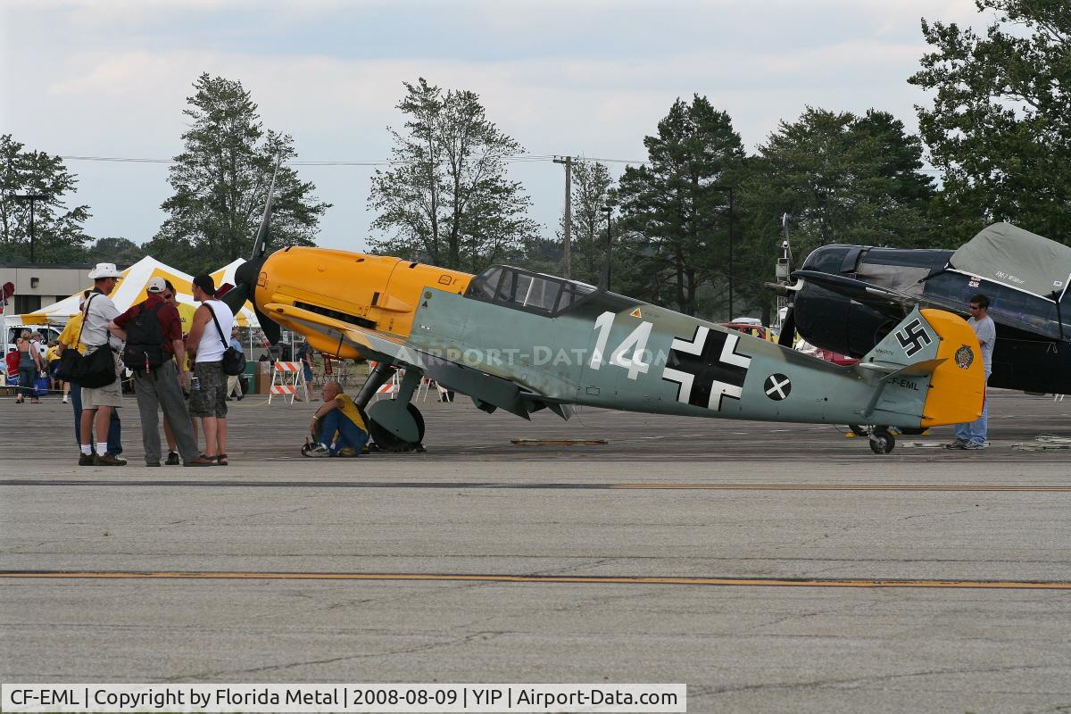 CF-EML, 1939 Messerschmitt Bf-109E-4 C/N 3579, ME-109