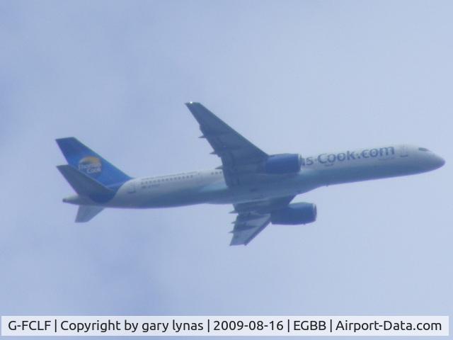 G-FCLF, 1999 Boeing 757-28A C/N 28835, On route to EGBB Runway 15