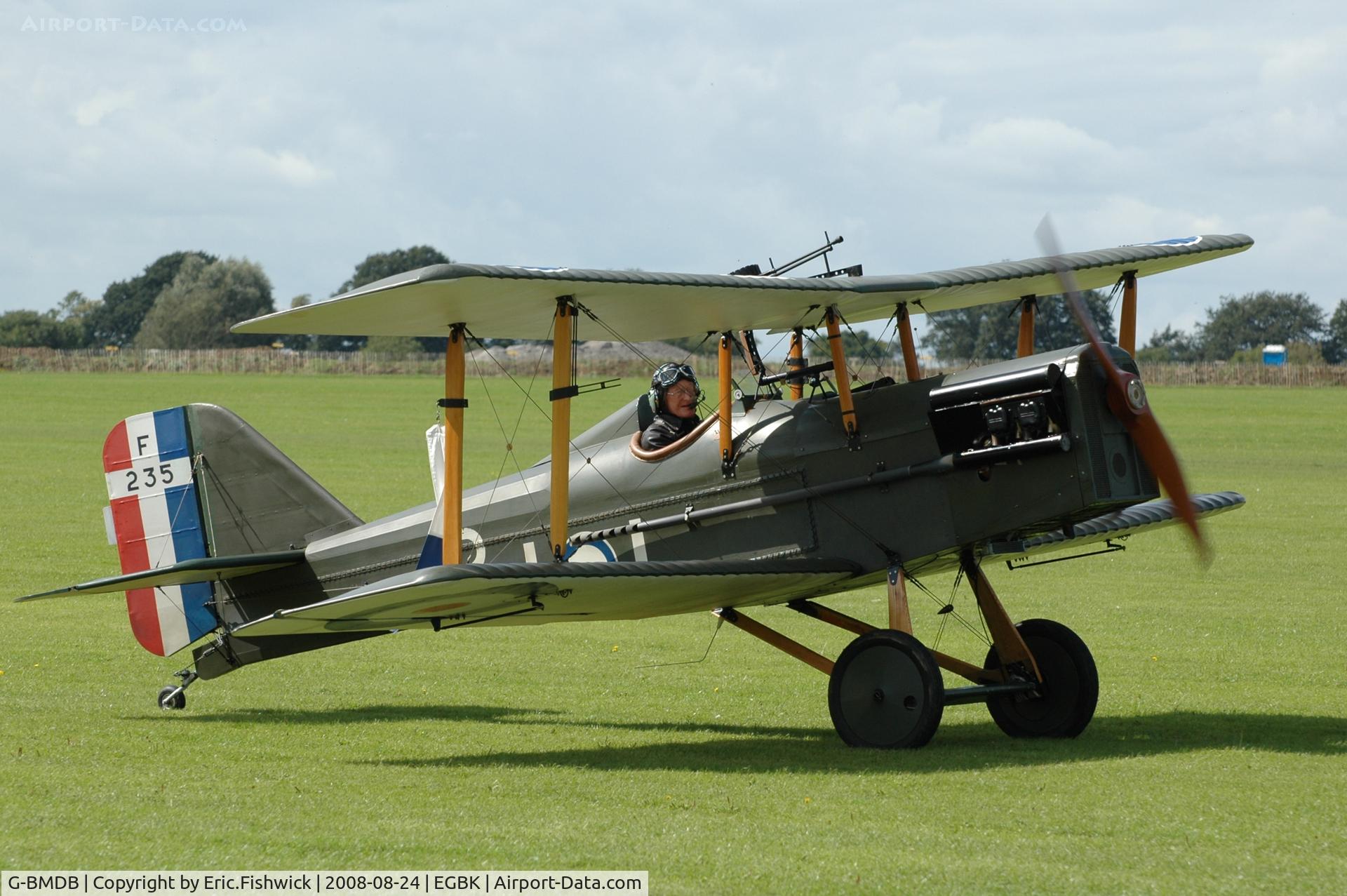G-BMDB, 1988 Royal Aircraft Factory SE-5A Replica C/N PFA 020-10931, 3. F235 at the Sywell Airshow 24 Aug 2008