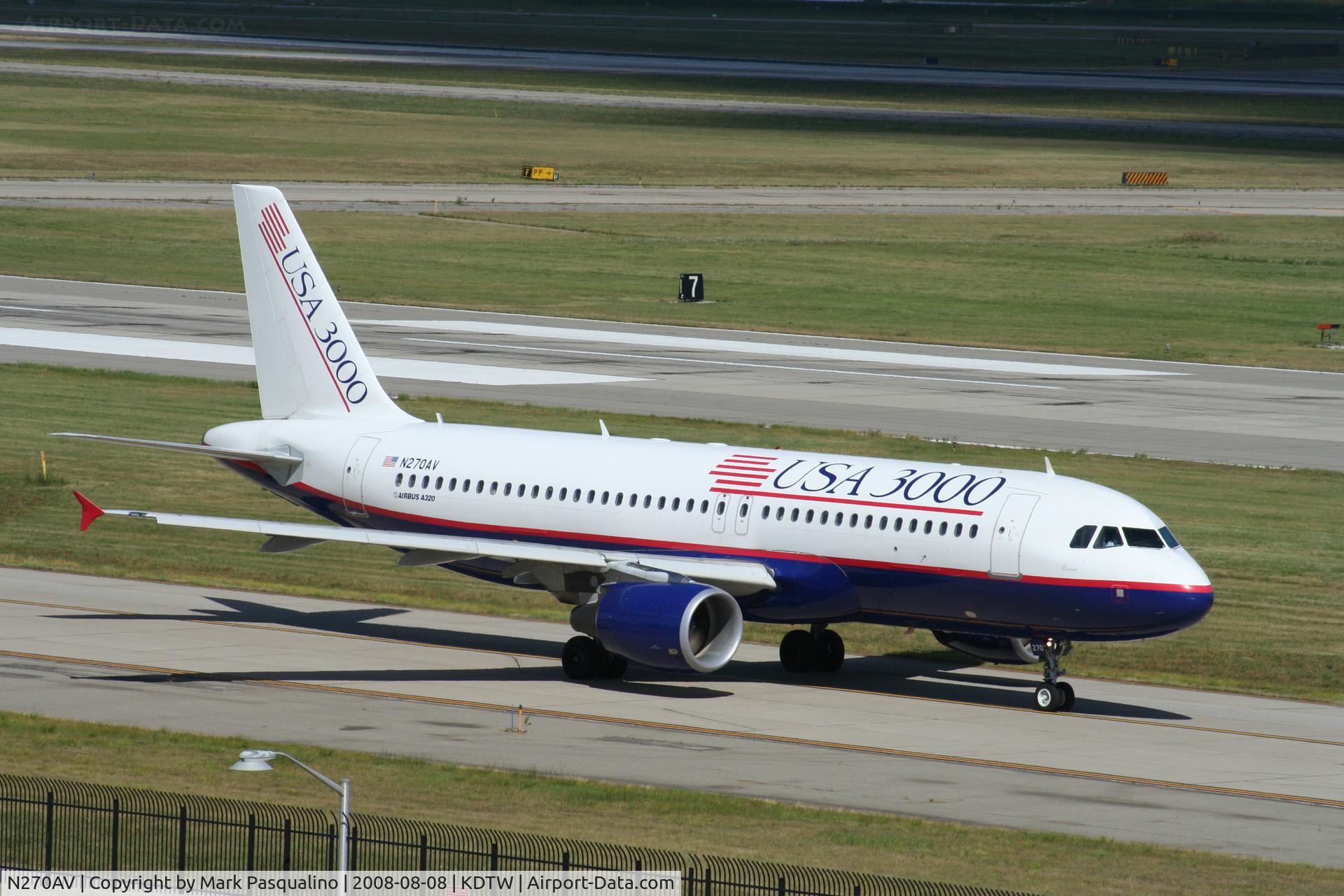 N270AV, 2004 Airbus A320-214 C/N 2325, Airbus A320