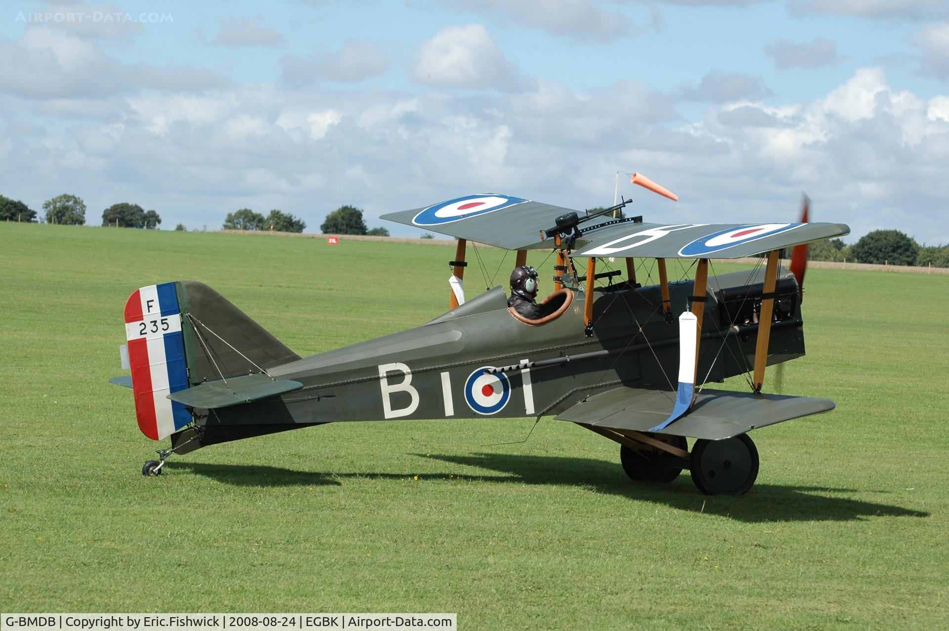 G-BMDB, 1988 Royal Aircraft Factory SE-5A Replica C/N PFA 020-10931, 2. F235 at the Sywell Airshow 24 Aug 2008