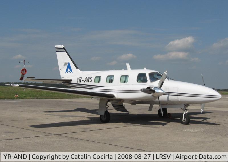 YR-AND, Piper Piper PA-31 Navajo C/N 31P-8414048, On the stand