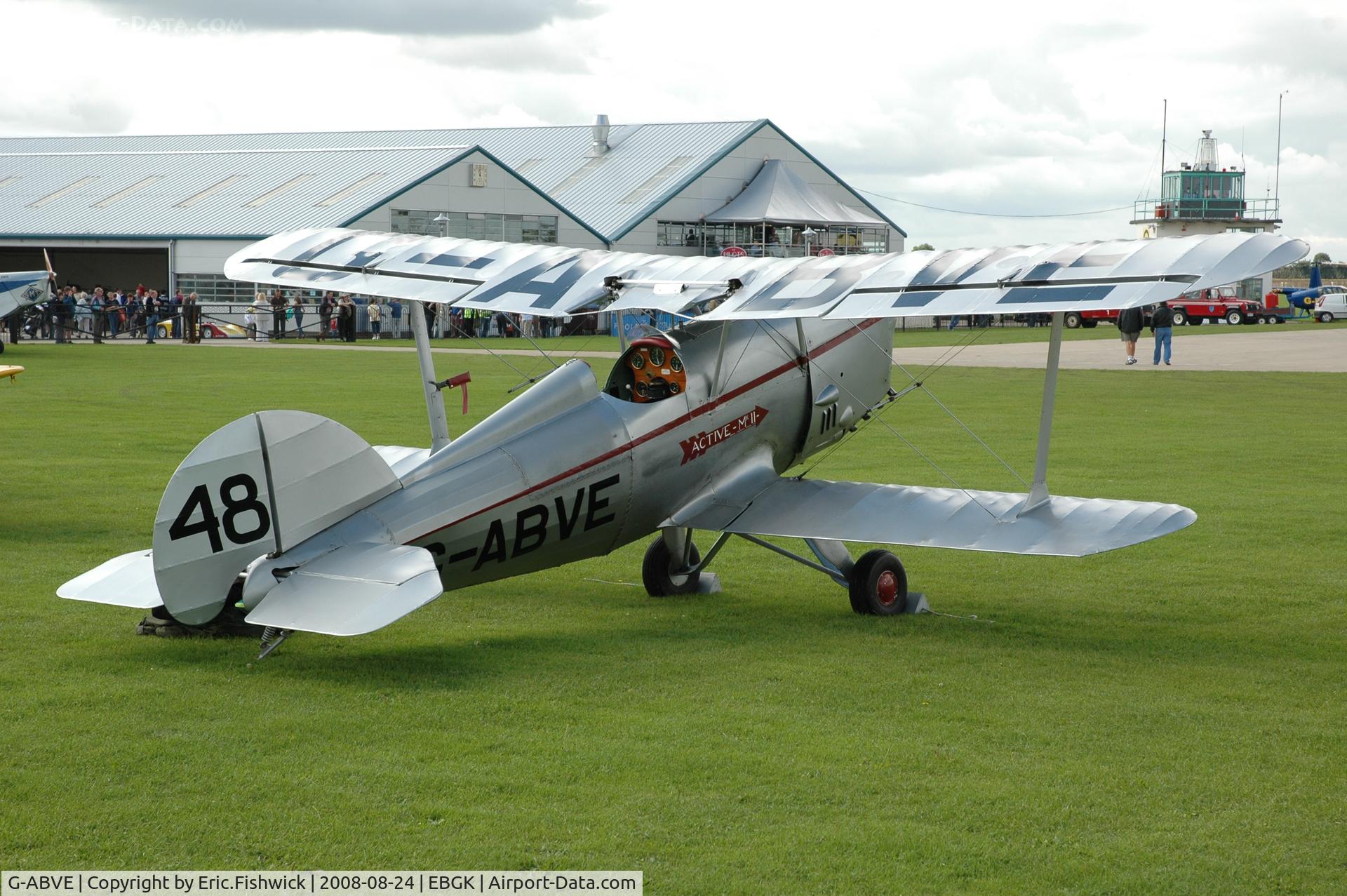 G-ABVE, 1932 Arrow Active 2 C/N 2, 2. G-ABVE at the Sywell Airshow 24 Aug 2008