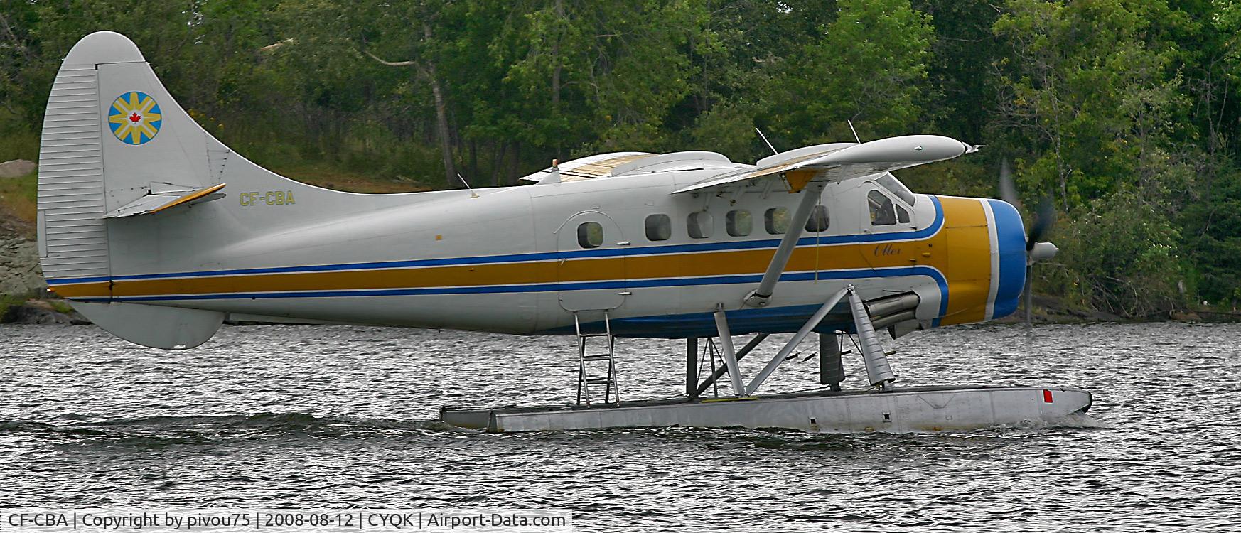 CF-CBA, 1957 De Havilland Canada DHC-3 Otter Otter C/N 230, Note the seagull at the right wing's leading edge