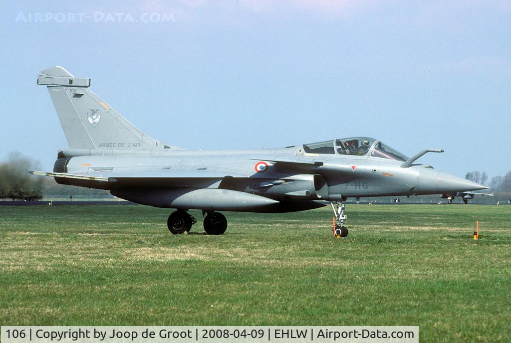 106, Dassault Rafale C C/N 106, EC01.007 participant of Frisian Flag 2008.