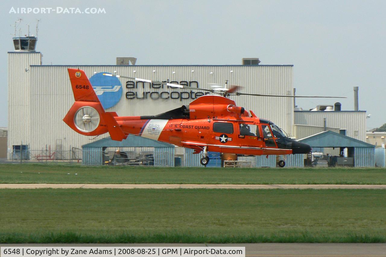 6548, Aérospatiale HH-65B Dolphin C/N 6222, USCG Dolphin at Grand Prairie Municipal