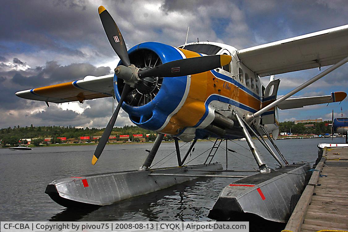 CF-CBA, 1957 De Havilland Canada DHC-3 Otter Otter C/N 230, At Kenora air service base