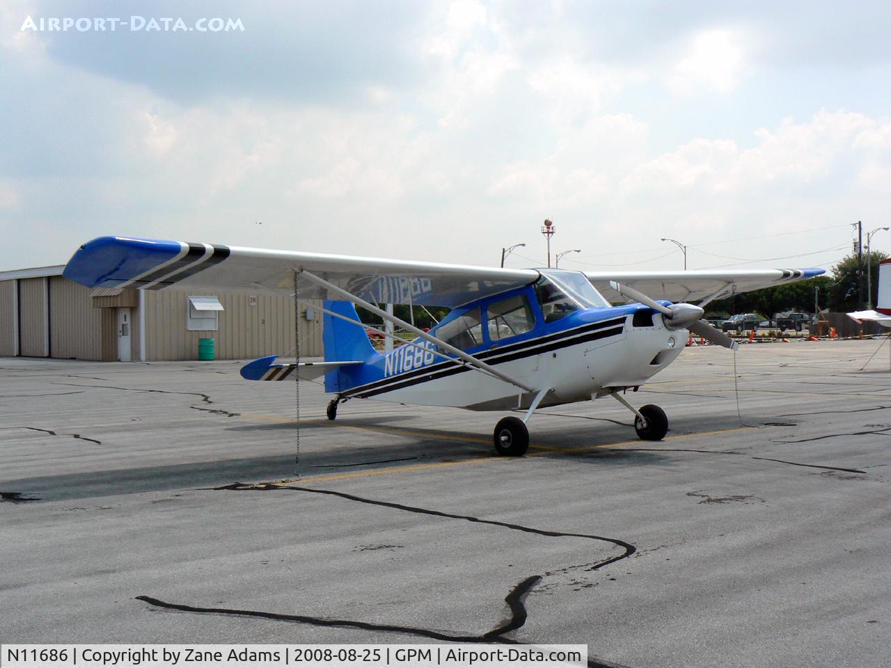 N11686, 1972 Bellanca 7KCAB Citabria C/N 310-72, At Grand Prairie Municipal