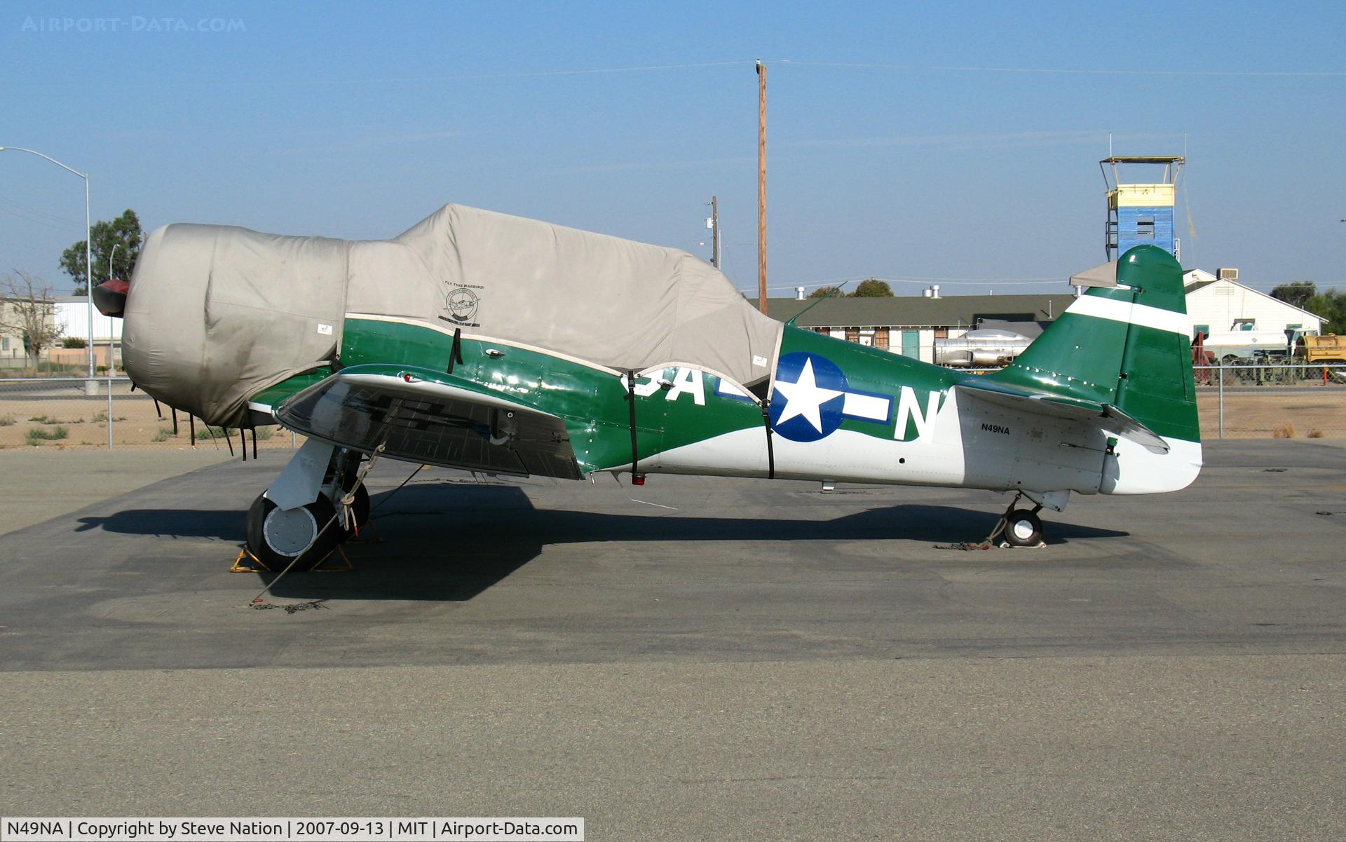 N49NA, 1949 North American T-6G Texan C/N 168-490, North American Texan 