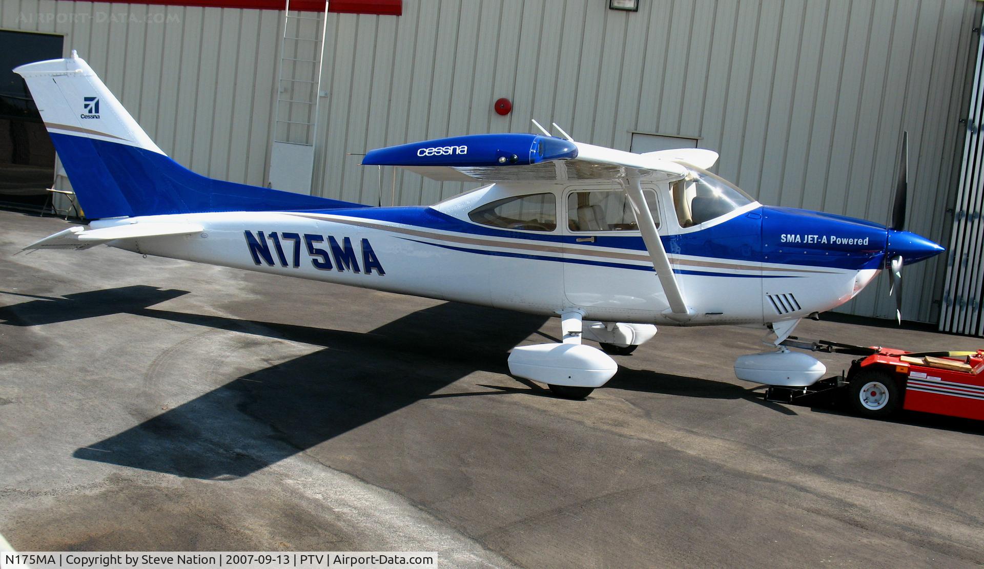 N175MA, 1984 Cessna 182R Skylane C/N 18268405, SMA Jet-A Powered 1984 Cessna 182R
