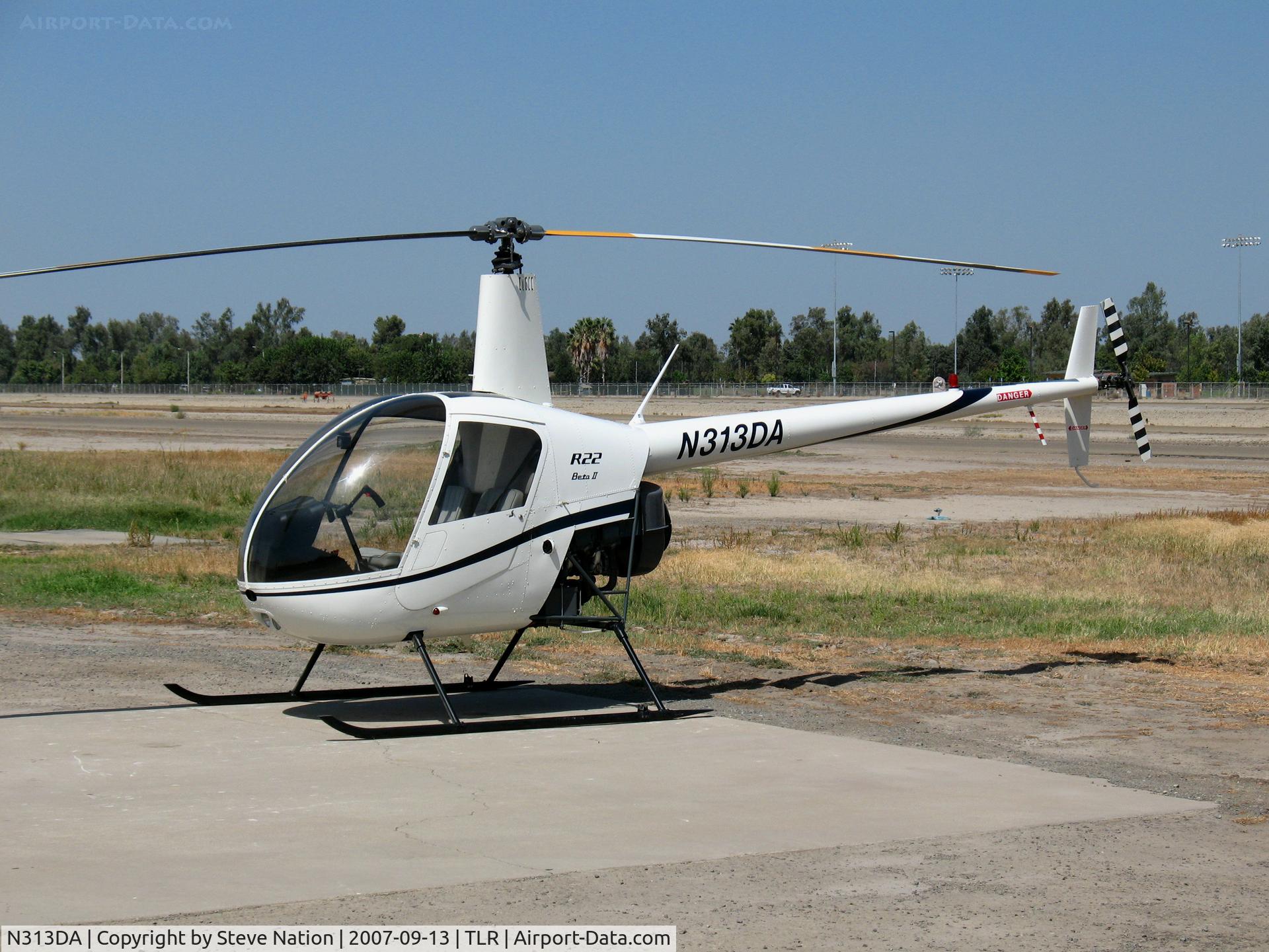 N313DA, 2005 Robinson R22 BETA C/N 3860, Helimark 2005 Robinson Helicopter R22 BETA 2 Tulare, CA