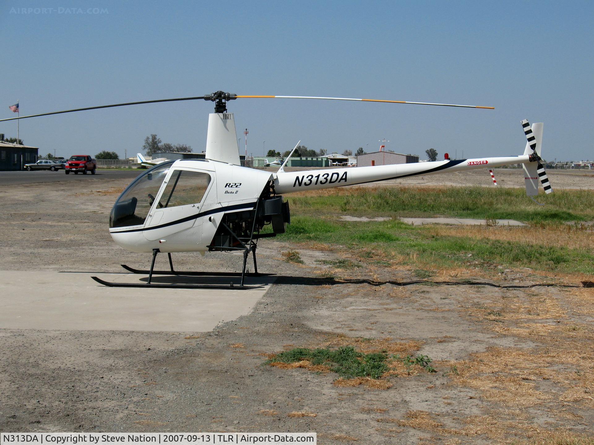 N313DA, 2005 Robinson R22 BETA C/N 3860, Helimark 2005 Robinson Helicopter R22 BETA 2 Tulare, CA
