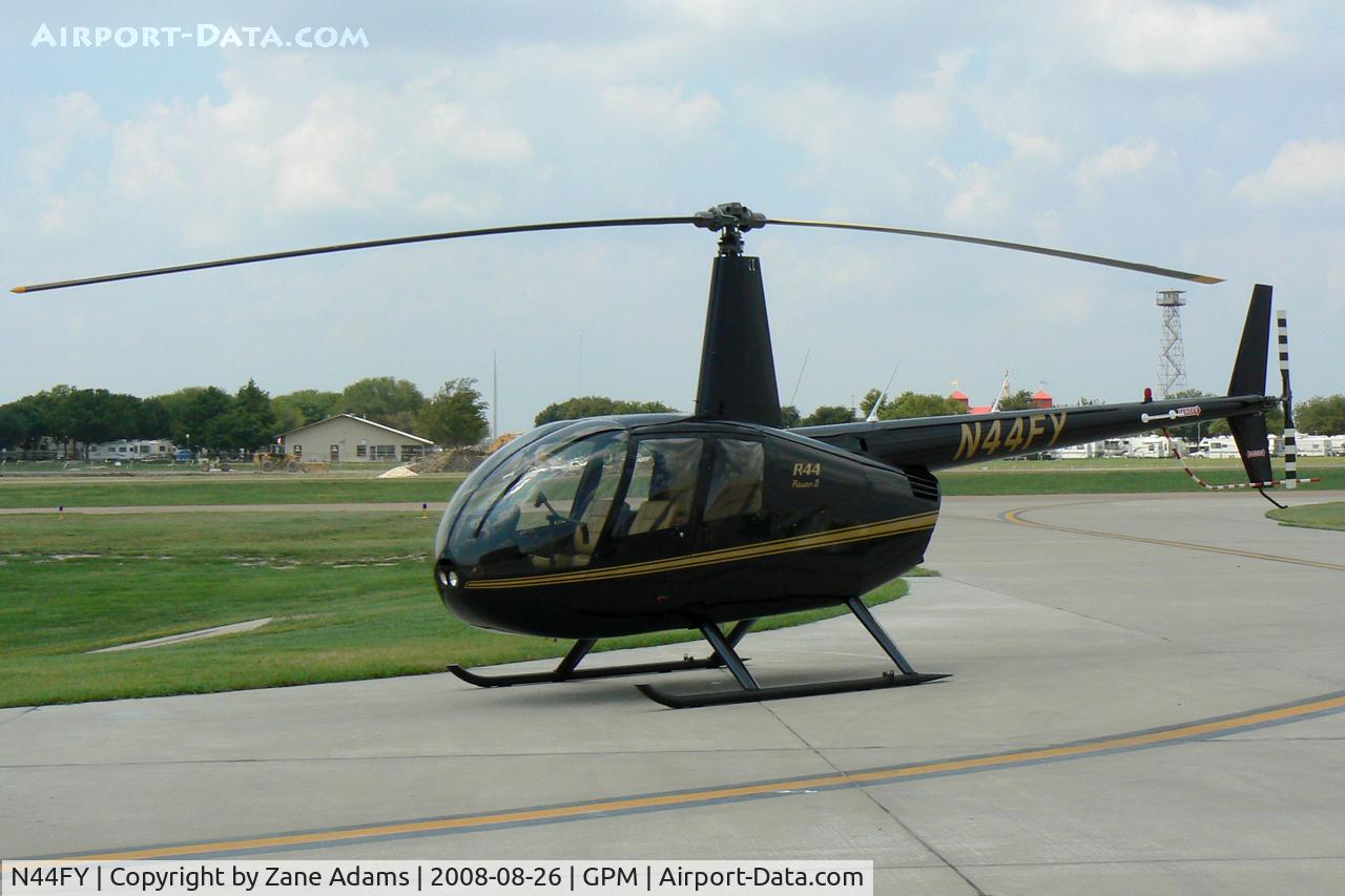 N44FY, 2007 Robinson R44 II C/N 11594, At Grand Prairie Municipal