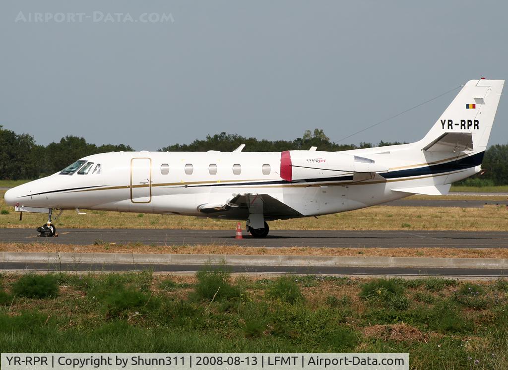 YR-RPR, 2003 Cessna 560XL Citation Excel C/N 560-5337, Parked at the General Aviation area