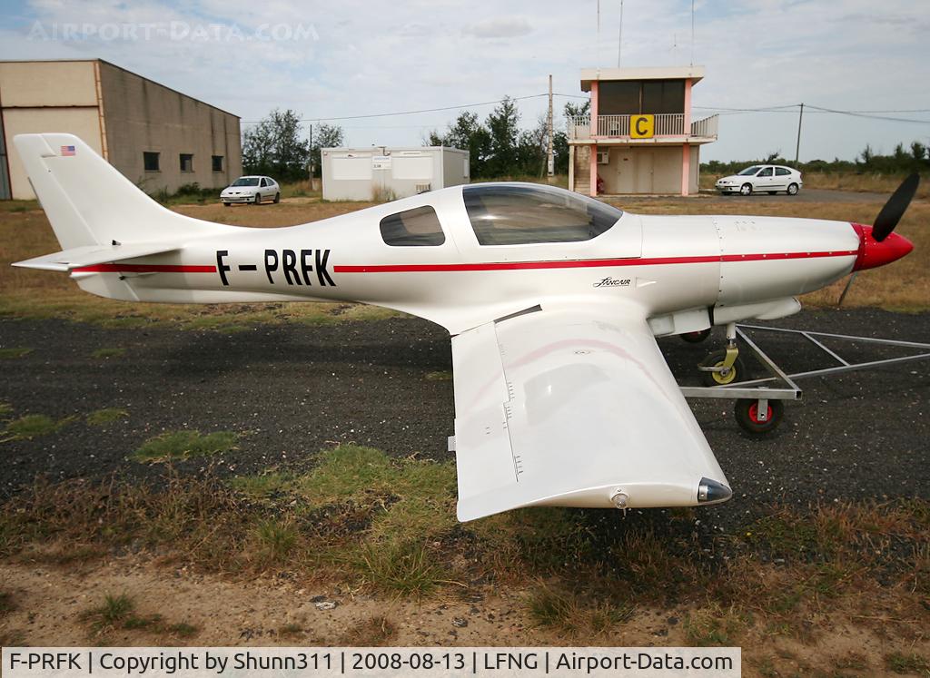 F-PRFK, Lancair 235 C/N 197, Trackted to the RSA hangar...