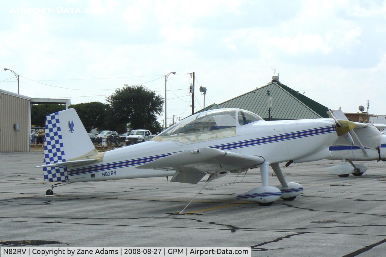 N82RV, 1999 Vans RV-8 C/N 80308, At Grand Prairie Municipal