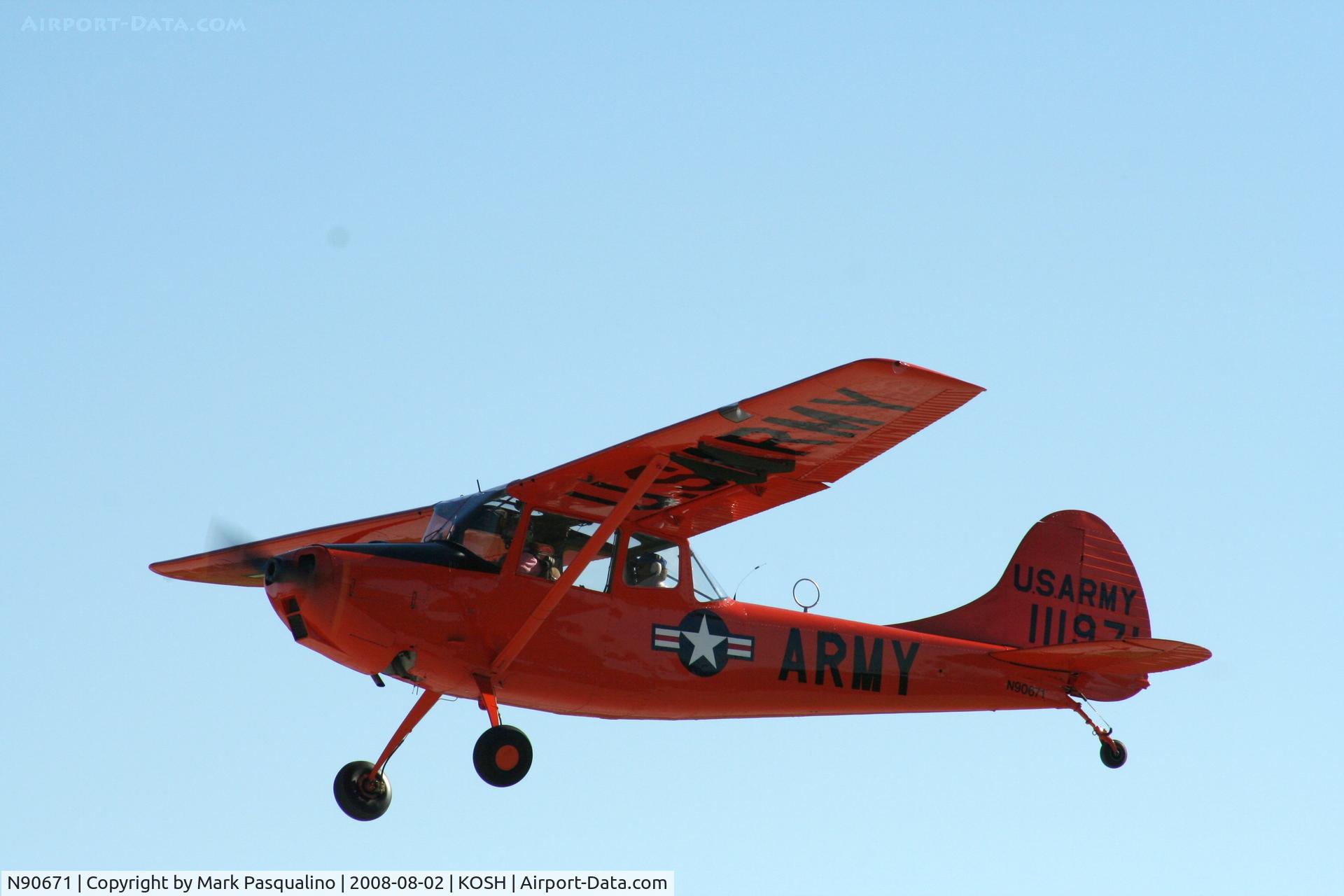 N90671, 1951 Cessna O-1A Bird Dog C/N 22285, Cessna 305A