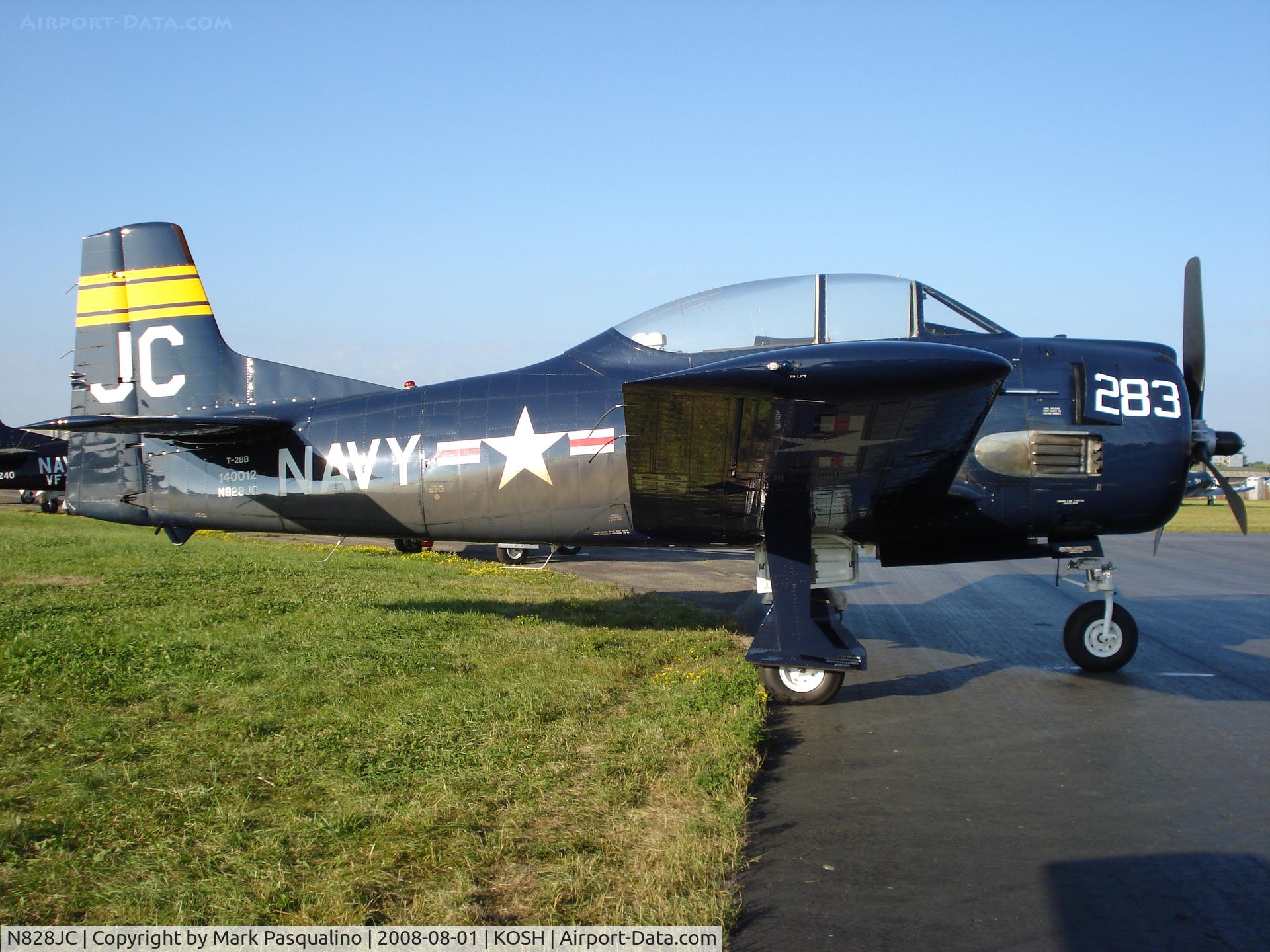 N828JC, 1955 North American T-28B Trojan C/N 219-11, North American T-28B