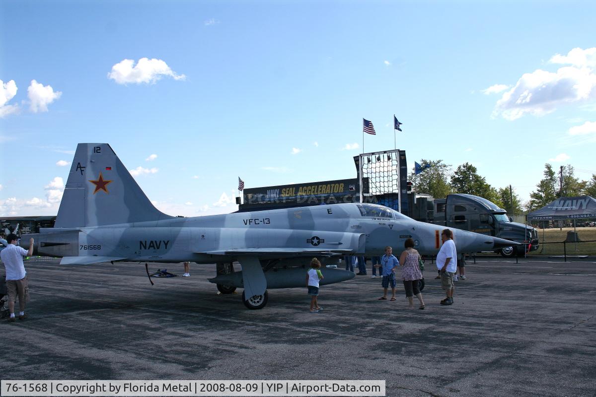 76-1568, 1976 Northrop F-5E Tiger II C/N L.1043, F-5 Tiger in aggressor colors