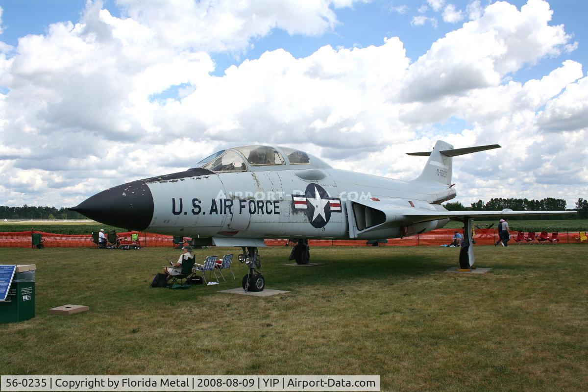 56-0235, 1956 McDonnell F-101B Voodoo C/N 128, F-101 Voodoo