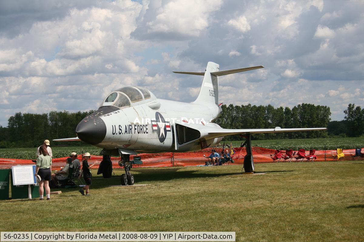 56-0235, 1956 McDonnell F-101B Voodoo C/N 128, F-101 Voodoo