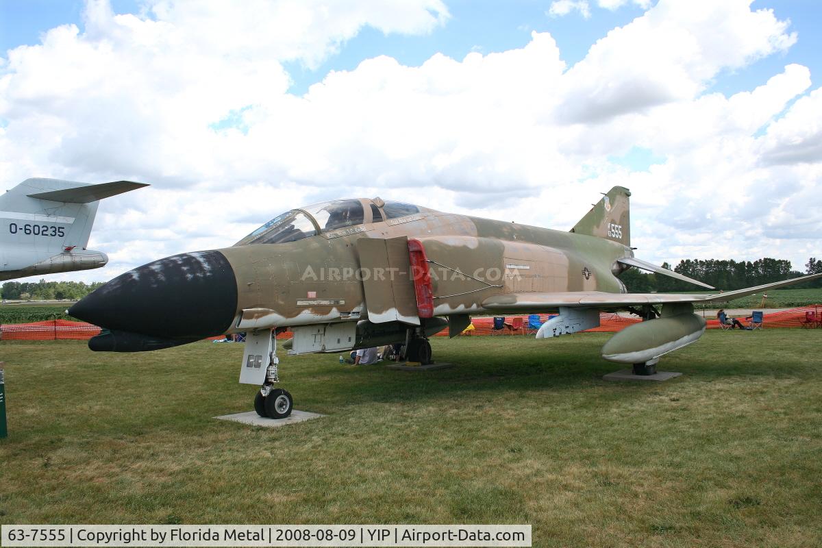 63-7555, 1964 McDonnell F-4C-24-MC Phantom II C/N 592, F-4 Phantom