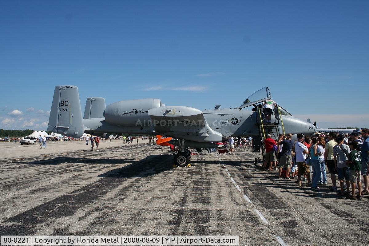 80-0221, 1980 Fairchild Republic A-10C Thunderbolt II C/N A10-0571, A-10 Thunderbolt (Warthog)