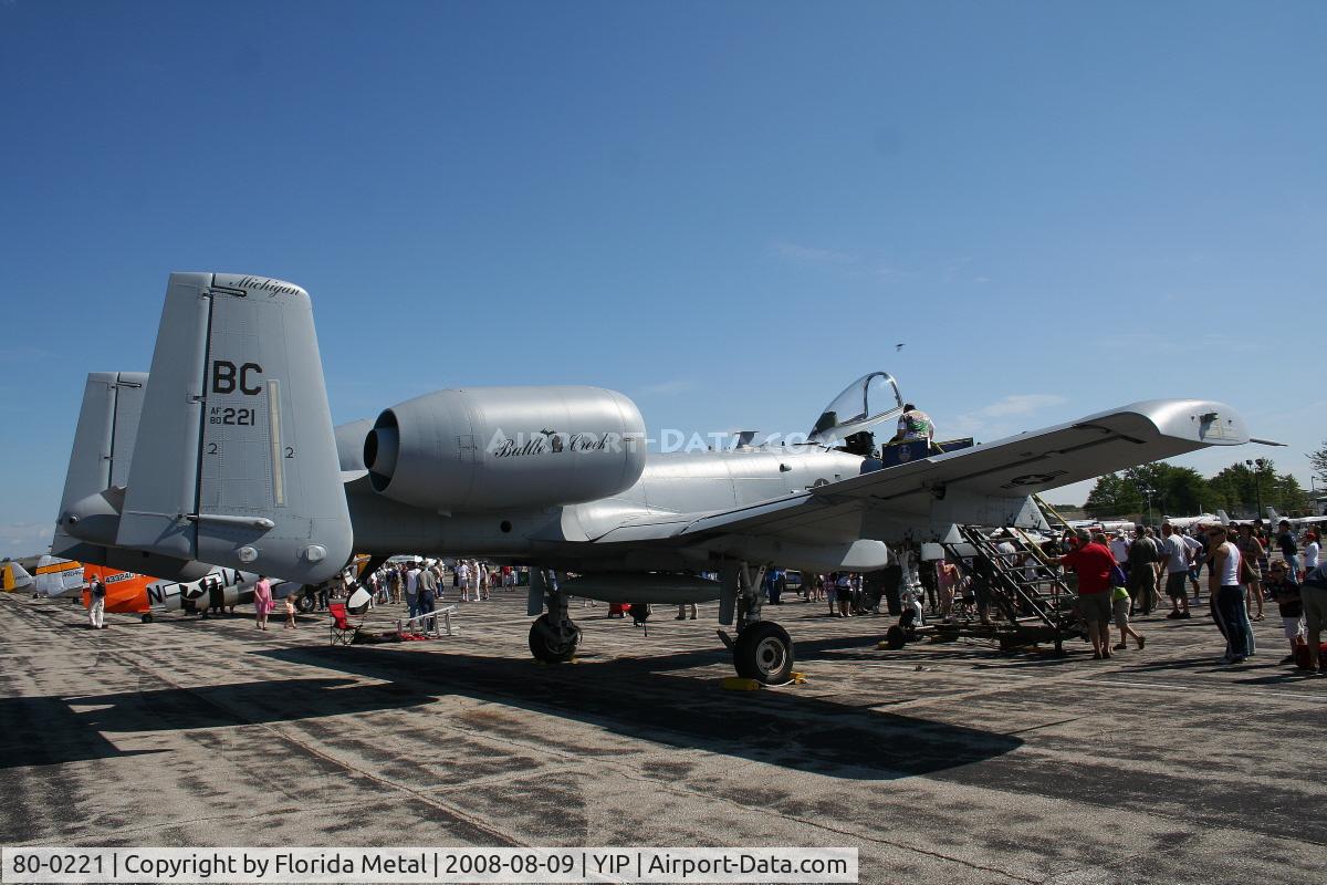 80-0221, 1980 Fairchild Republic A-10C Thunderbolt II C/N A10-0571, A-10 Thunderbolt (Warthog)