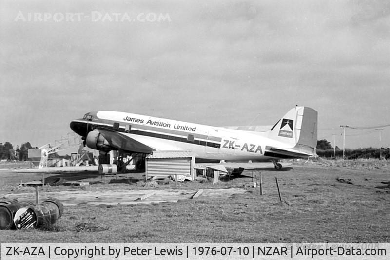 ZK-AZA, 1944 Douglas C-47B-20-DK Skytrain C/N 27144, James Aviation Ltd., Hamilton