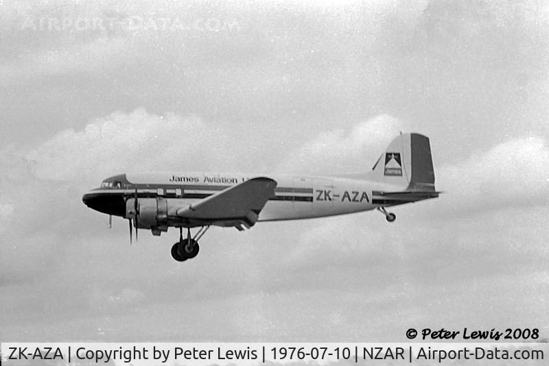 ZK-AZA, 1944 Douglas C-47B-20-DK Skytrain C/N 27144, James Aviation Ltd., Hamilton