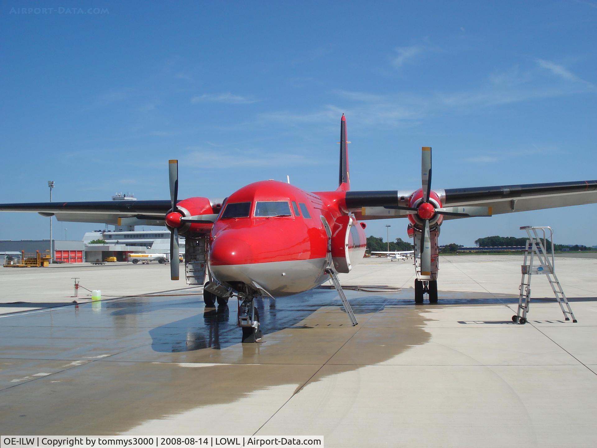 OE-ILW, 1985 Fokker F-27-500 Friendship C/N 10681, Fokker Aircraft B.V. F 27 Mk 500