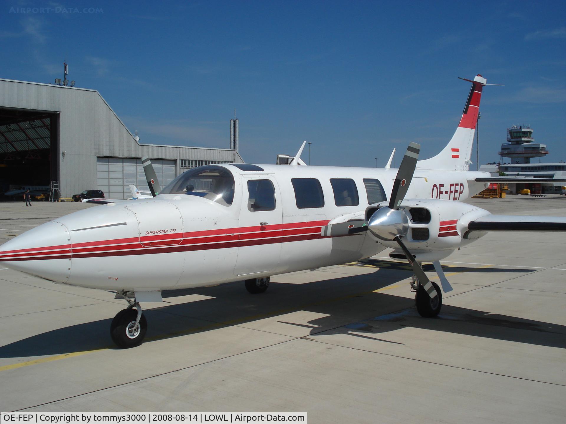 OE-FEP, 1979 Piper PA-60-601P Aerostar C/N 61P-0623-796-3283, Piper Aircraft Corp. PA60-601P