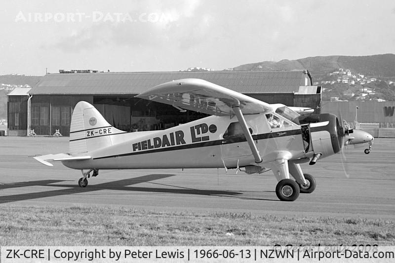 ZK-CRE, 1966 De Havilland Canada DHC-2 Beaver C/N 1613, Fieldair Ltd., Gisborne