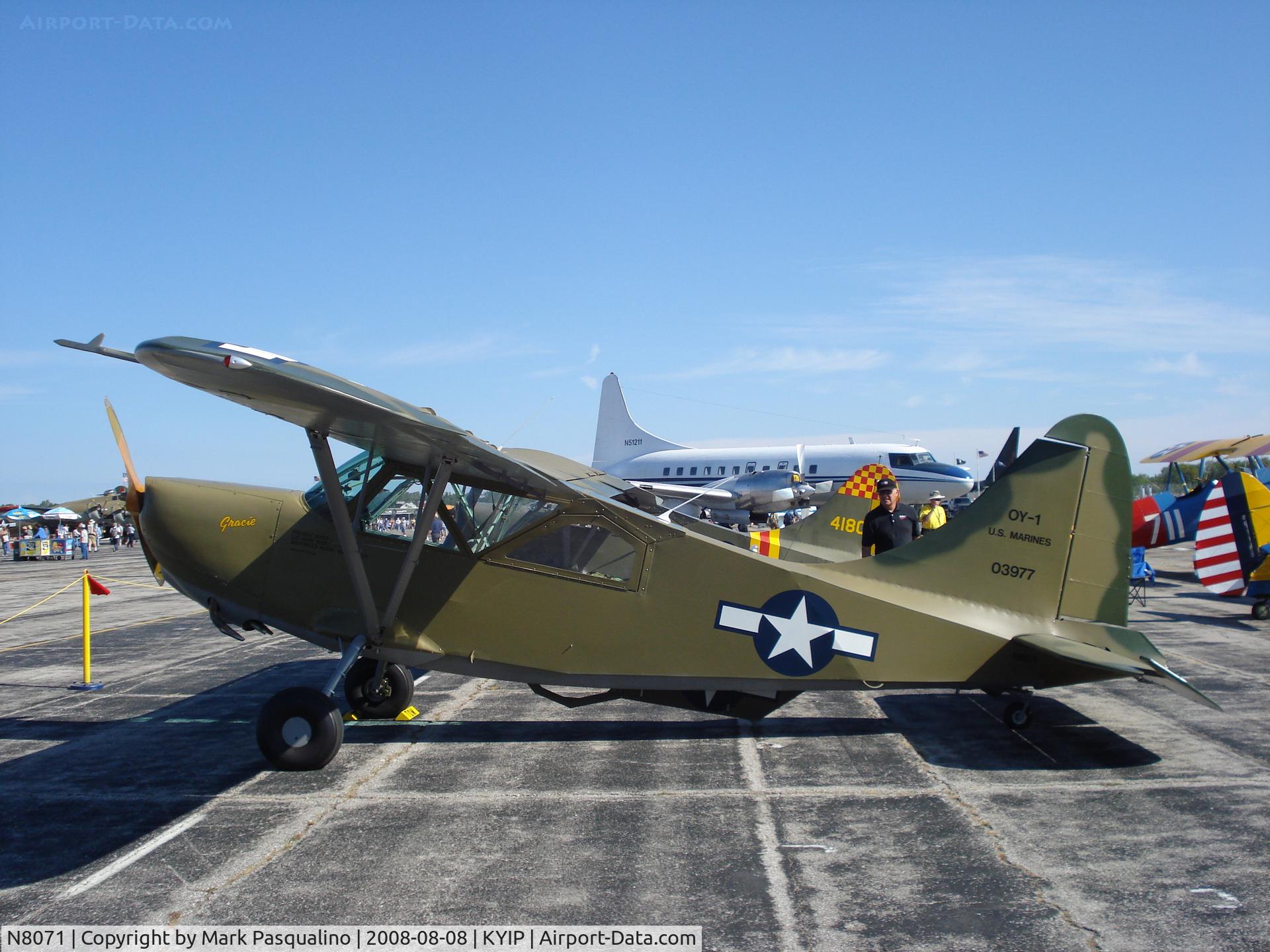 N8071, 1945 Stinson L-5E Sentinel C/N 44-18071, Stinson L-5E