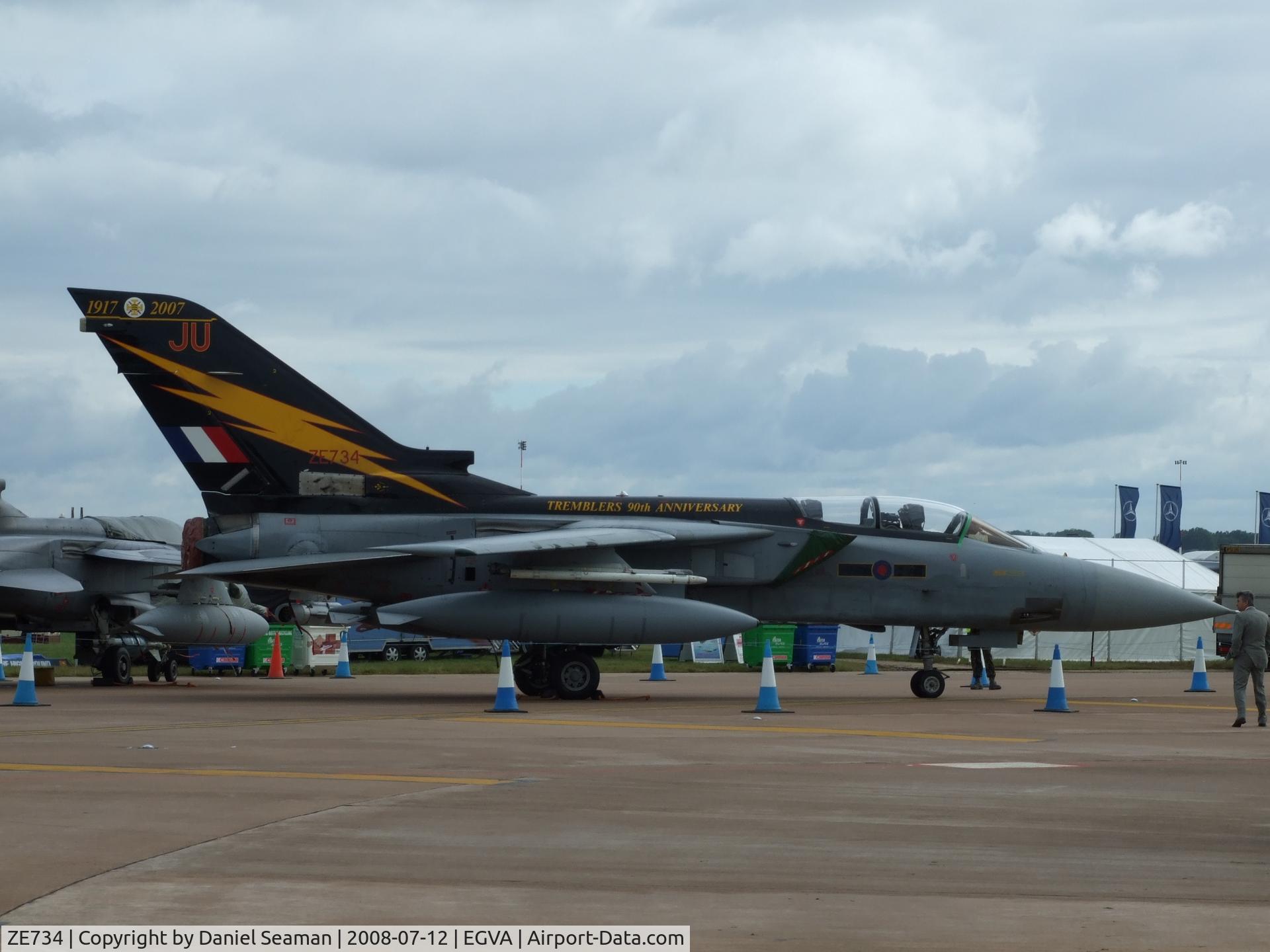 ZE734, 1988 Panavia Tornado F.3 C/N 664/AS050/3298, at riat08