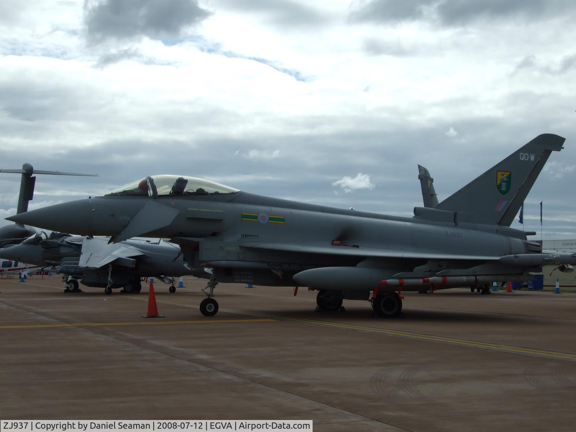 ZJ937, 2007 Eurofighter EF-2000 Typhoon FGR.4 C/N 0121/BS028, at riat08