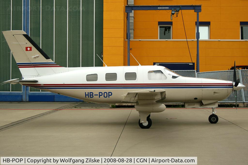 HB-POP, 1989 Piper PA-46-350P Malibu Mirage C/N 46-22077, visitor