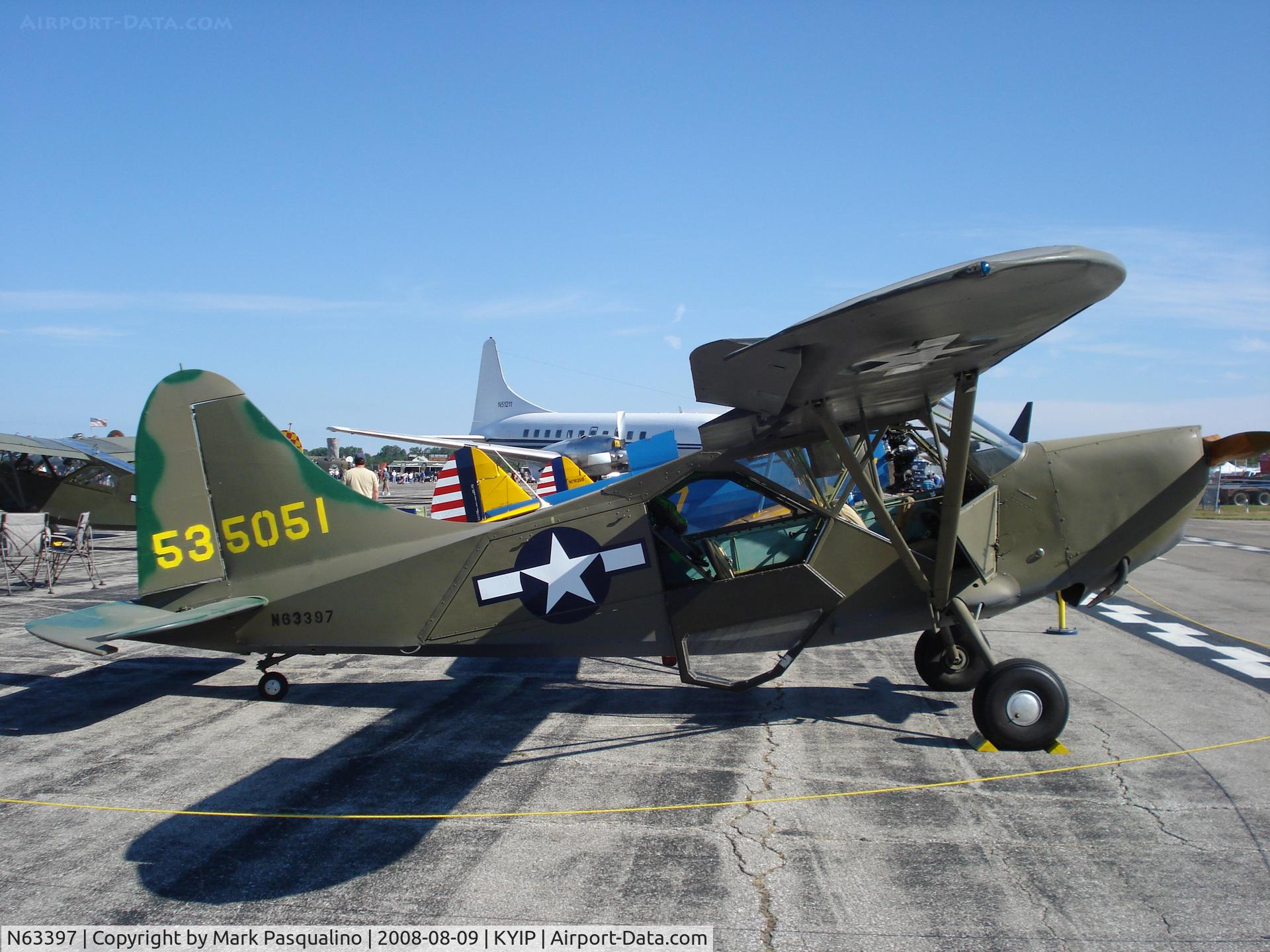 N63397, 1946 Stinson L-5G Sentinel C/N 76-4634, Stinson L-5G